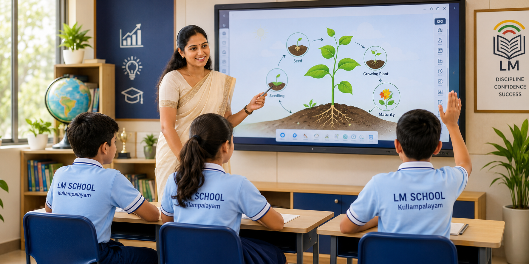 Smart Classrooms in LM School